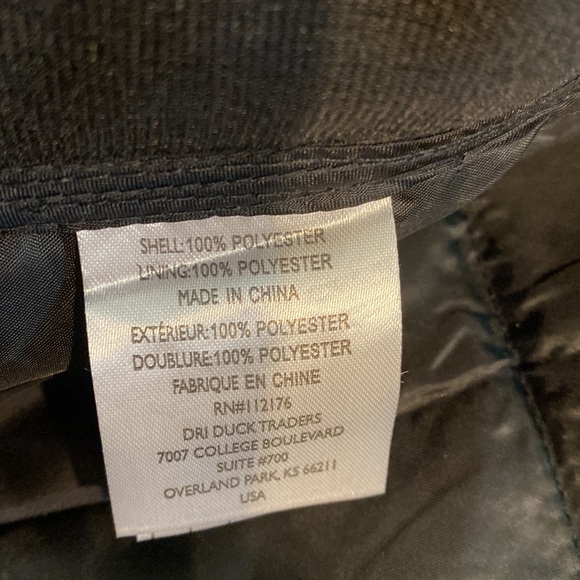 Dri-Duck XLarge Brown Water Resistant Therma Puff Coat New Softshell Jacket - Picture 9 of 16